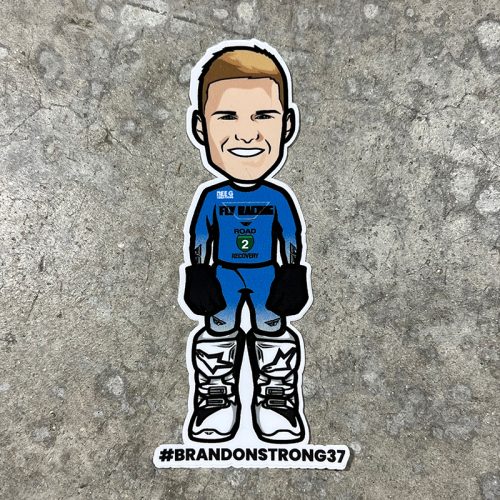 #BrandonStrong37 Support sticker