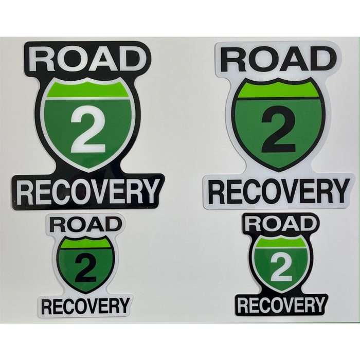 Large and small R2R Support Stickers