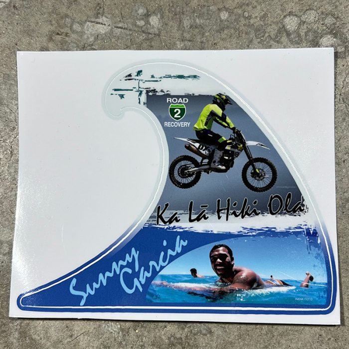 Wave sticker to support Sunny Garcia